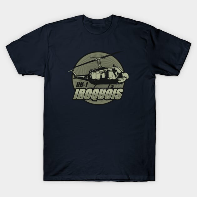 UH-1 Iroquois T-Shirt by TCP